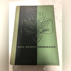 Vintage  1953 Girl Scout Handbook. Hardcover. Intermediate Program.Exc Condition